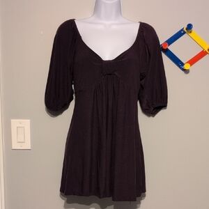 Chic Purple Women's Blouse